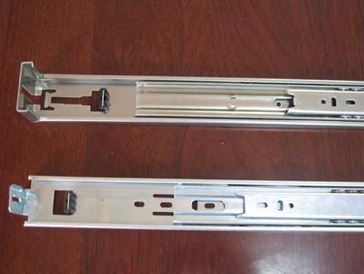 Full extension ball bearing slid