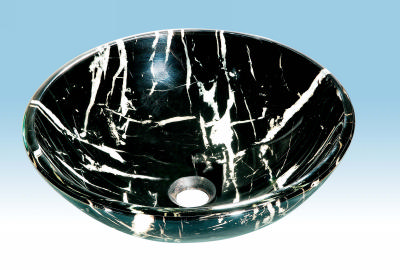 Glass sinks:N19