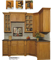 Oak  cabinet
