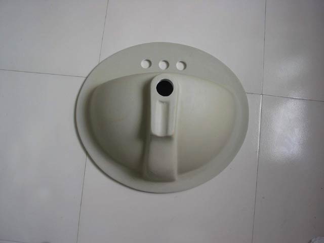 20 1/2 " X 17 3/4 " X 7 1/2 " Oval Above Drop Bowl 