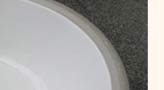 4941W-19 1/4" X 16" X 7 1/2" Oval Undermount lavatories Ceramic sinks