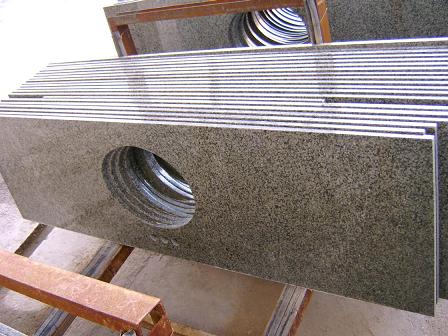 China Green Vanity top