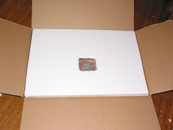 Copper sinks packing