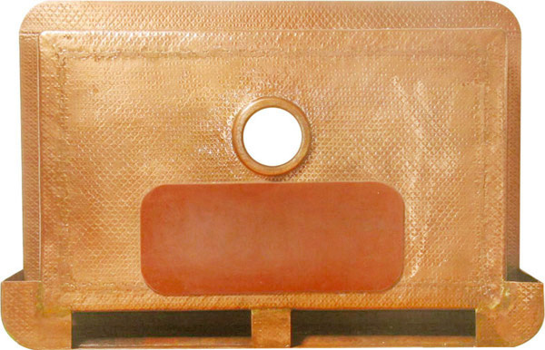 Apron Hammered Kitchen Copper Sink