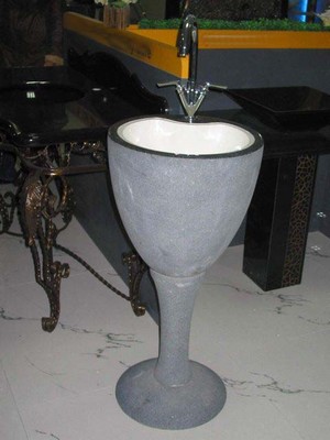 Stone bathroom sinks, granite sinks, marble sinks, bath fixtures, bath basins, undermount sinks, pedestal, self rimming, vessel mount, vessel, wall hung.