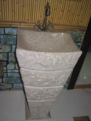 Stone bathroom sinks, granite sinks, marble sinks, bath fixtures, bath basins, undermount sinks, pedestal, self rimming, vessel mount, vessel, wall hung.