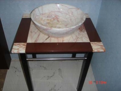 Stone bathroom sinks, granite sinks, marble sinks, bath fixtures, bath basins, undermount sinks, pedestal, self rimming, vessel mount, vessel, wall hung.