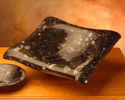 Stone bathroom sinks, granite sinks, marble sinks, bath fixtures, bath basins, undermount sinks, pedestal, self rimming, vessel mount, vessel, wall hung.