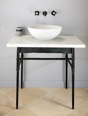 Stone bathroom sinks, granite sinks, marble sinks, bath fixtures, bath basins, undermount sinks, pedestal, self rimming, vessel mount, vessel, wall hung.