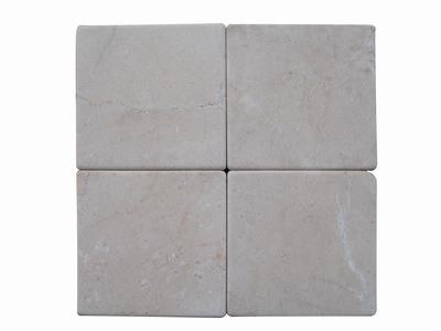 Tumbled marble tiles, tumble stone.