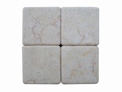 Tumbled marble tiles, tumble stone.