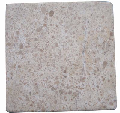 Tumbled marble tiles, tumble stone.