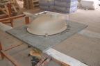 granite vanity tops with ceramic sink attached